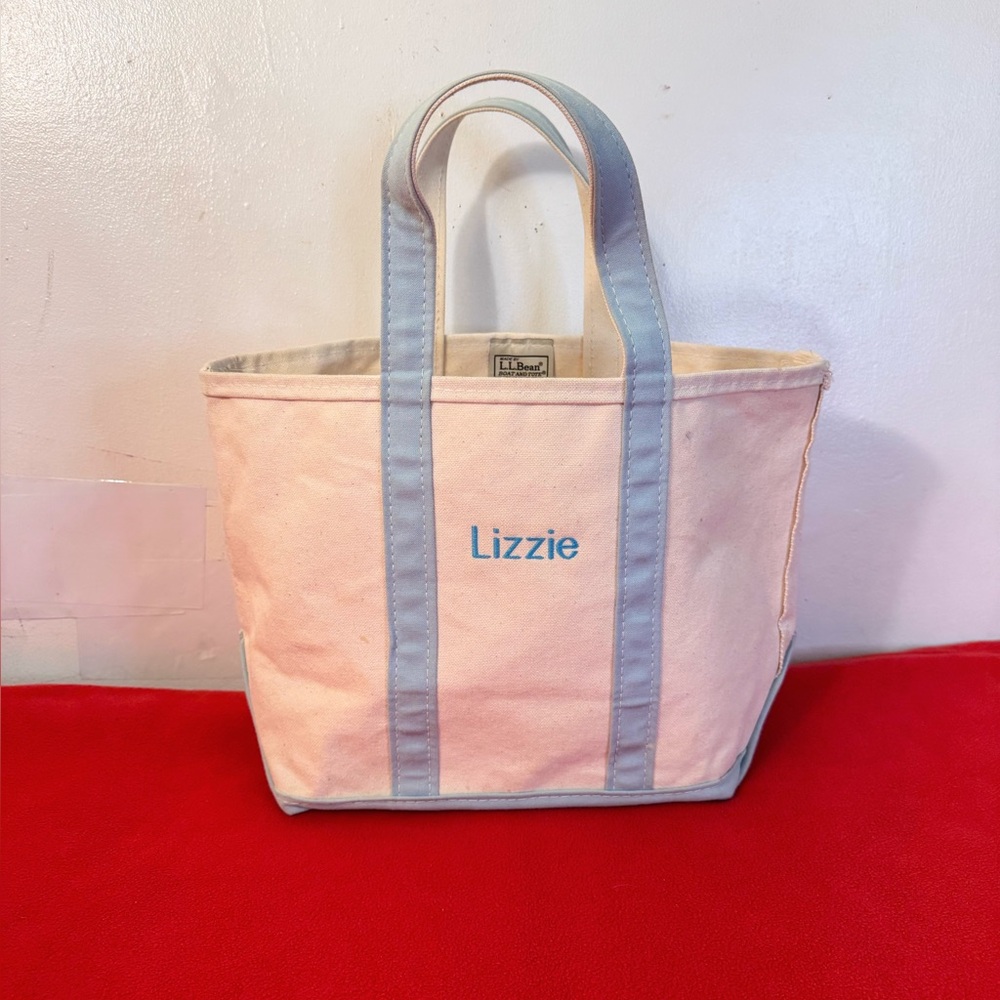Vintage L.L bean Boat and Tote Canvas bag Medium Size